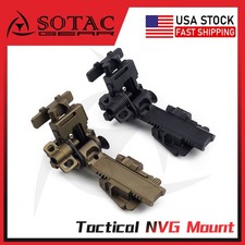 SOTAC Lightweight NVG Helmet Mount Breakaway Dovetail Interface For PVS15/PVS18