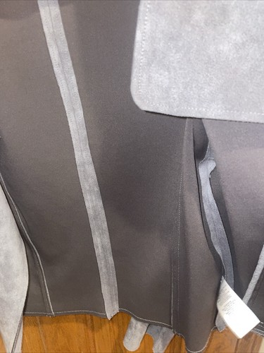 Kut From The Kloth Soft Women’s Faux Suede Moto Jacket Size XS Gray EUC - Picture 8 of 8