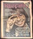 John Denver Signed 1975 Rolling Stone Magazine — photo 1