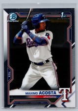 2021 Bowman #BCP-7 Maximo Acosta Chrome Prospects