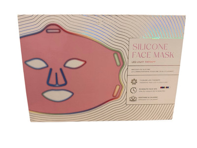 Brand New Lindo Silicone Face Seven Color LED Light Therapy Mask
