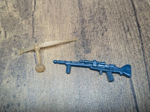 Vintage Star Wars Snowtrooper/Dengar 1980 Rifle Accessory & Survival Gas Mask🔥