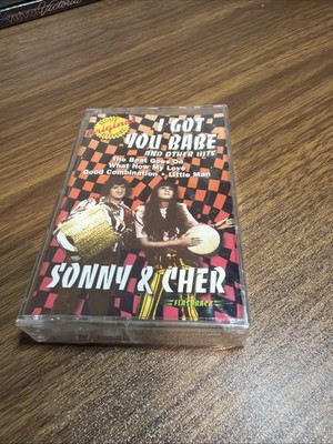 I Got You Babe & Other Hits by Sonny & Cher NEW Cassette 1999 Rhino Flashback