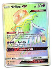 NIHILEGO GX 114/111 CRIMSON INVASION RAINBOW RARE NEAR MINT POKEMON TCG on eBay