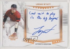 2019 Leaf Trinity Auto Inscriptions Logan Wyatt #A-LW1 Auto a2v