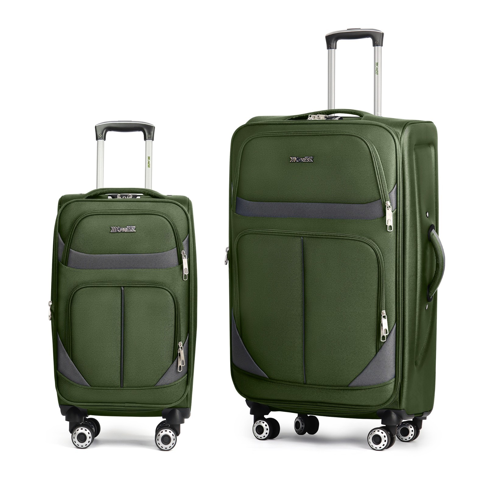 Set Lightweight Expandable Luggage For Extra Capacity