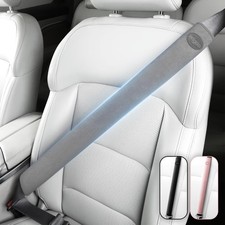 Wigoo 2024 Upgraded Extended Version Suede Car Seat Belt Cover, Reduces Neck...