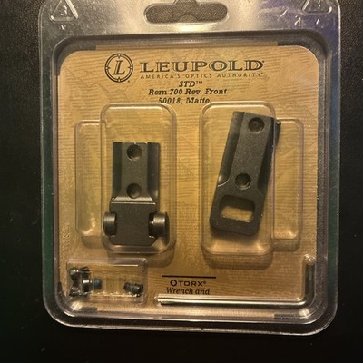 Leupold STD  Rem 700  Rev.  Front 50018.  Matte Black 