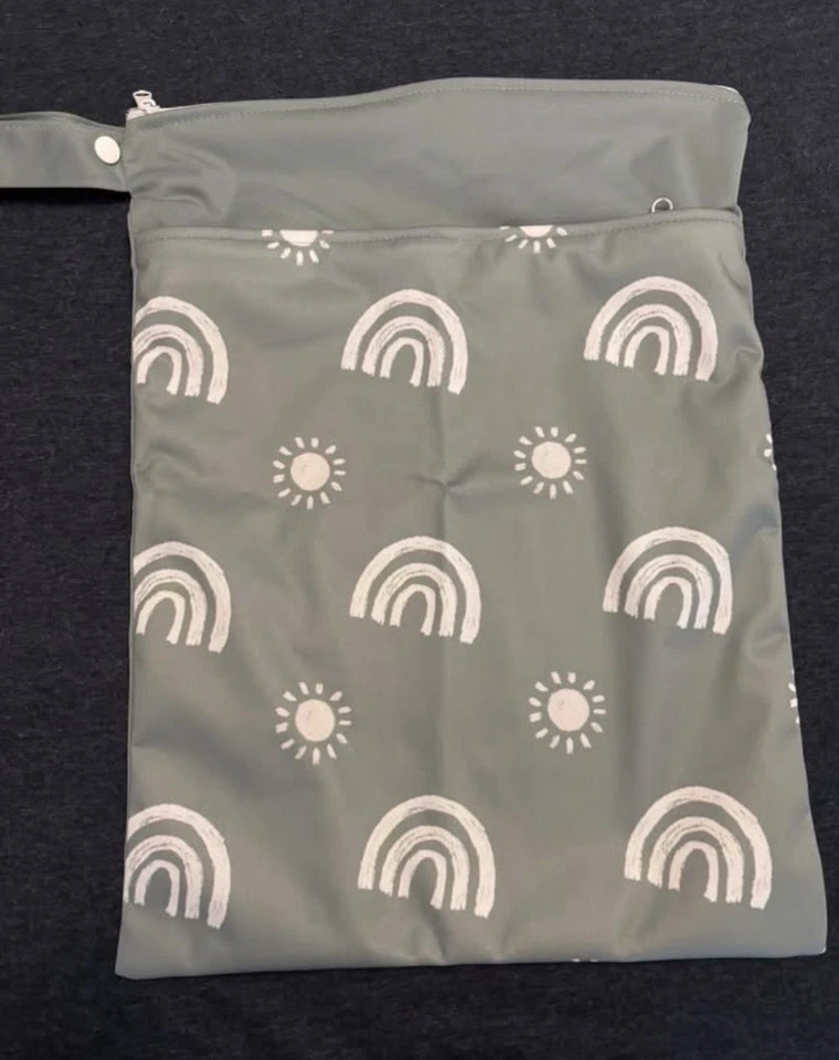 Lote de 8 pañales de tela ajustables usados excelente estado Foto 4 de 4