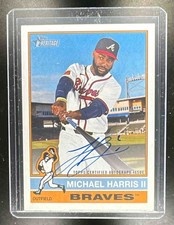 2025 Topps Heritage Real One Auto Michael Harris II