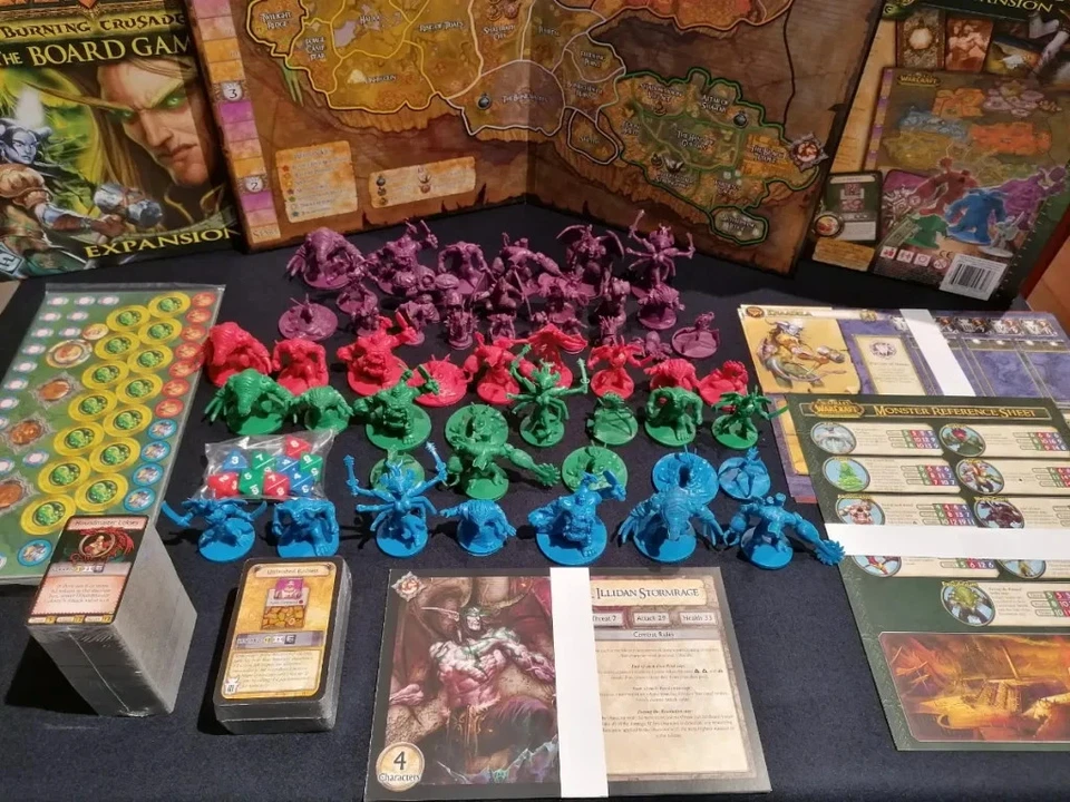 World of Warcraft Burning Crusade Board Game Expansion NEW WITHOUT SHRINK - Image 3 of 4
