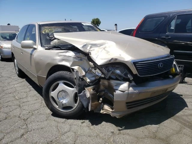 Lexus LS400 2000 lado del pasajero derecho manija de puerta trasera pintura dorada 4P7 Foto 4 de 4