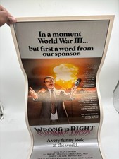 Wrong Is Right Vintage Movie Poster 14x36