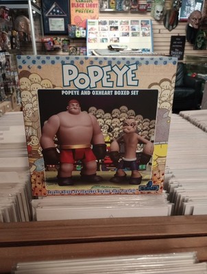 Boxing Popeye & Oxheart Mezco 5 Points Boxed Set