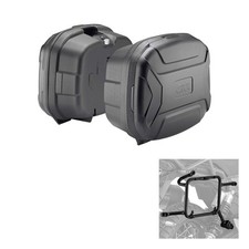 Kit valigie laterali GIVI TRK35 LITE nero per Yamaha 700 XTZ TENERE 2019-2024