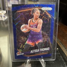 2025 Panini Prizm WNBA Alyssa Thomas Blue Velocity Phoenix Mercury