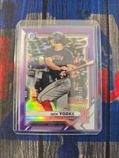 2021 Bowman Chrome - Prospects Nick Yorke #BCP-243 Purple Refractor /250 (RC)