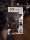 Funko Pop! Vinyl: Marvel - Gambit with Cards (Translucent) (Glows in the Dark) -