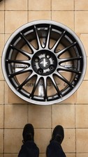 4x used black ATS StreetRallye 7.5Jx18" ET38 4x108 63.4mm Ford Fiesta ST-3 mk8