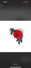 Embroidered Red Rose Applique Patch, Single, for Jackets Jeans Bags — photo 2