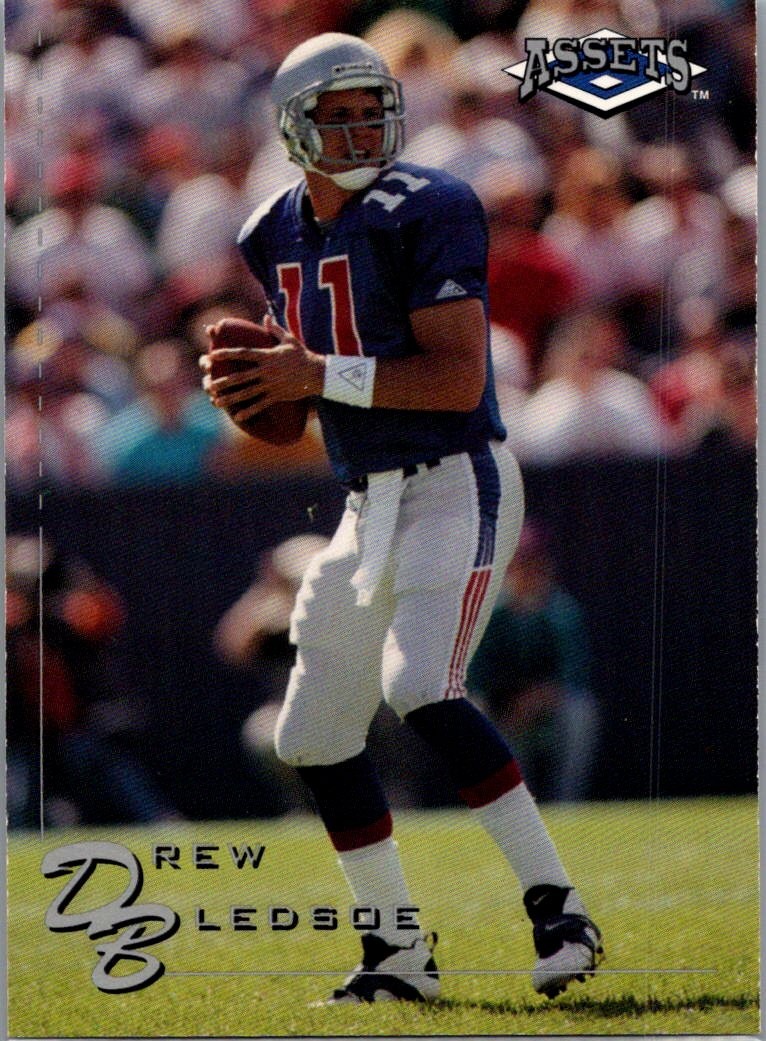 1994-95 Classic Assets #9 Drew Bledsoe Silver Signature