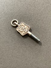 Antique Shield Shape Bartle Keighley Adverting pocket watch key Fob Pendant