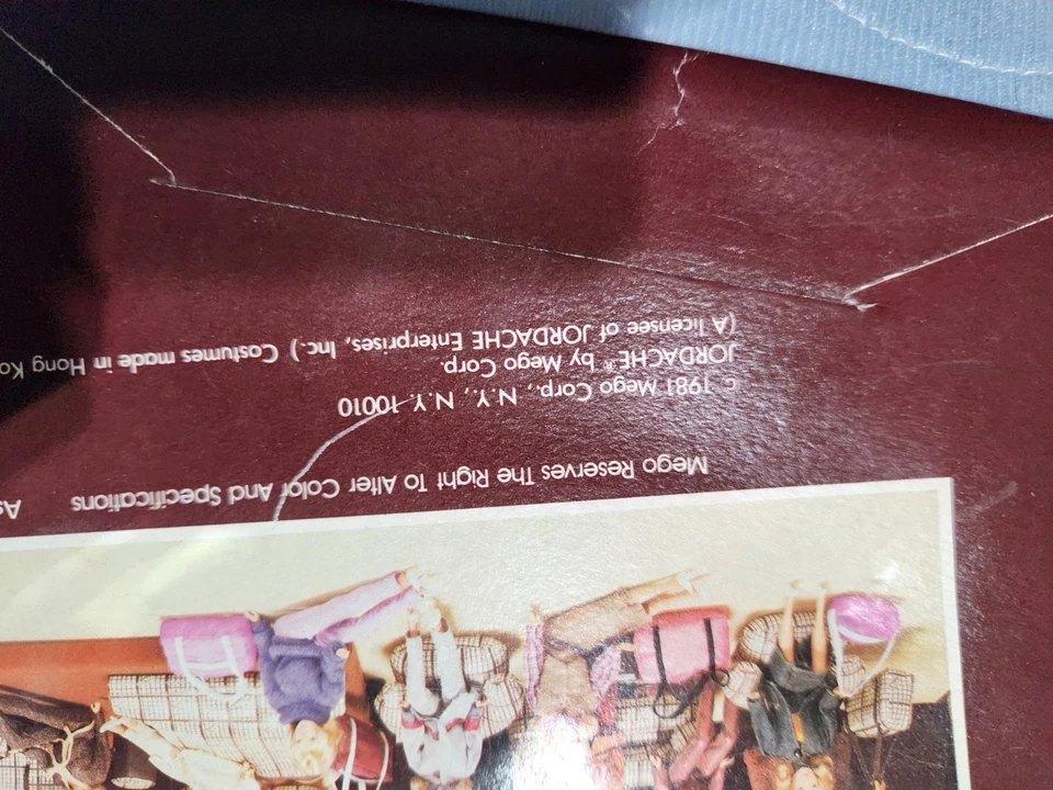 Винтажный 1981 JORDACHE FASHION Mego #18020 подходит Барби верх и юбка и комбинезон - Изображение 3 из 3