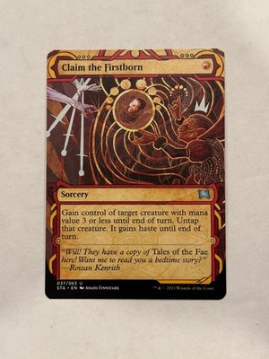 Claim the Firstborn STA 37 Regular