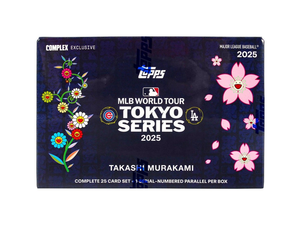 2025 TOPPS MLB WORLD TOUR TOKYO SERIES TAKASHI MURAKAMI BOX | eBay