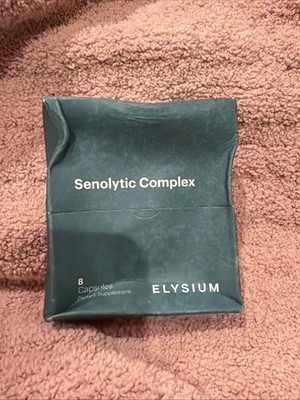Elysium Senolytic Complex Dietary Supplement - 8 Capsules - Brand New!!