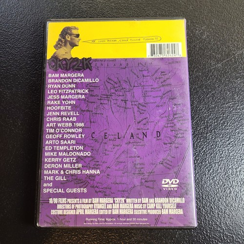 CKY 2K DVD 2000 Skateboarding Bam Margera Ryan Dunn Brandon DiCamillo Rake Yohn - Picture 4 of 10