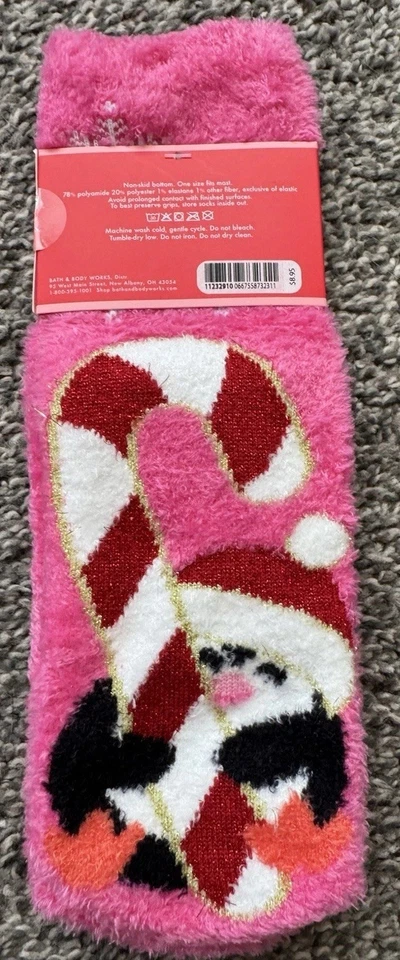 ✝️✝️Calcetines de salón con infusión de karité Merry & Be Bright Bath & Body Works nuevos con etiquetas✝️✝️ Foto 3 de 3
