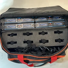 VocoPro UDH-Dual-B1 UHF Microphone W 8 Body Packs System with headsets