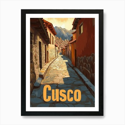 Aihrgdesign A Retro Reiseposter F Gerahmtes Wandbild Poster Leinwanddruck Bild