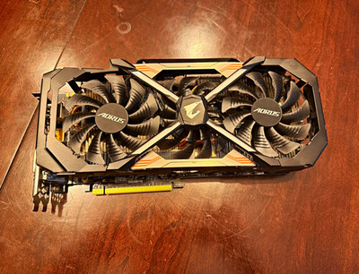 GIGABYTE AORUS GeForce GTX 1080 Ti 11GB Graphic Cards GV-N108TAORUS-11GD