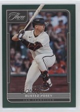 2022 Panini Three and Two Emerald /5 Buster Posey #87 lz7