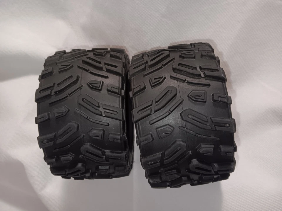 2Pack RC Badlands MX38 2.8 Tires and Wheel Rim 12mm Hex for 1/10 HPI HSP Savage - Image 2 of 4