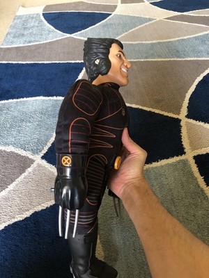 X-MEN 電子トーキング ウルヴァリン X-Men 2000 Movie Toy Biz Talking Wolverine 20” Plush Electronic