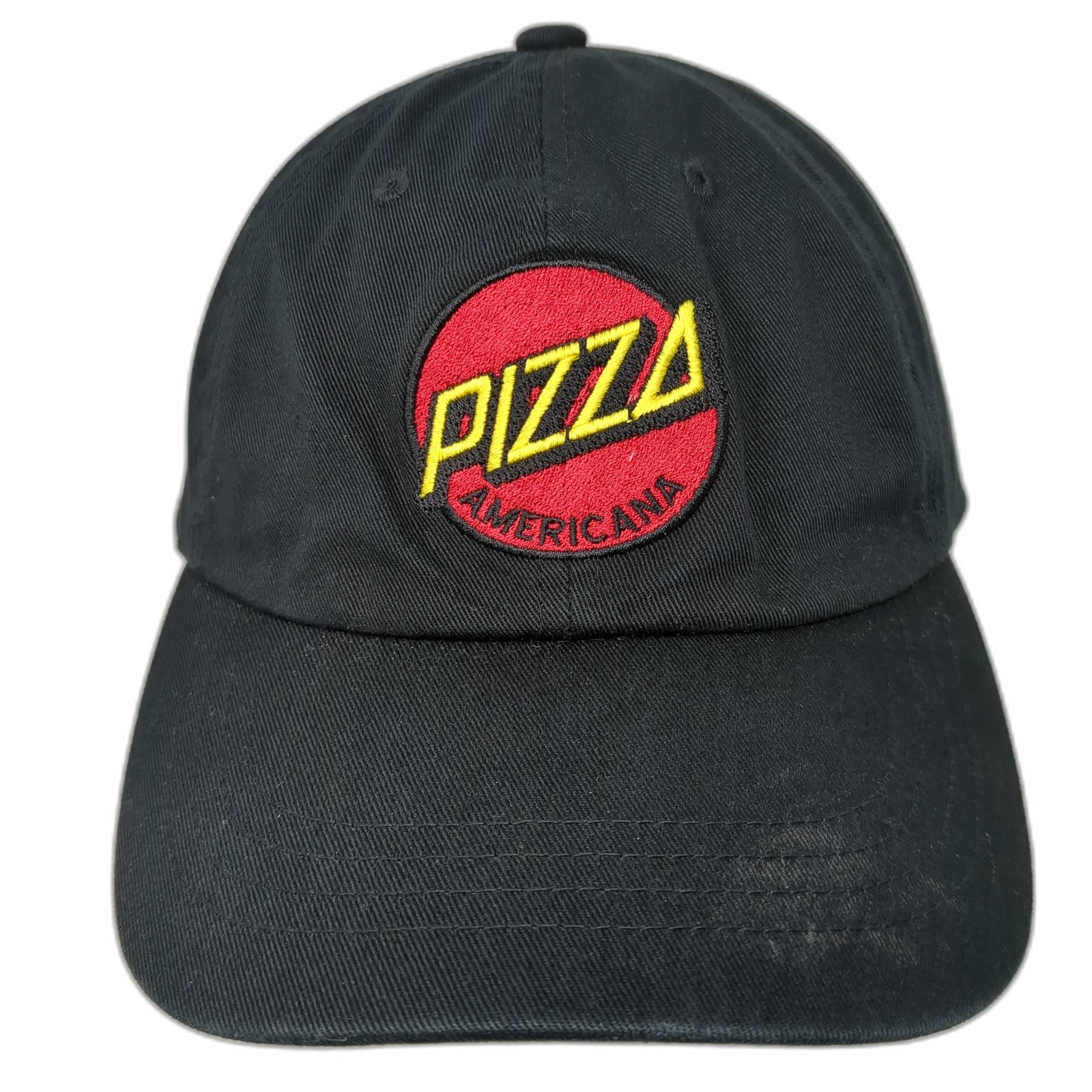 Pizza Americana Slideback Hat Solid Black One Siz… - image 1