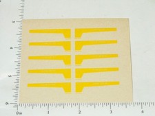 John Deere 1:16 Diesel Power Steering Tractor Replacement Stickers JD-832