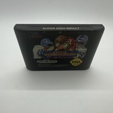 Arena Entertainment Super High Impact (1992) Sega Genesis Video Game Cartridge