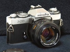 MINOLTA XD MD ROKKOR 50mmF1.4 Standard Lens Set  Operation Confirmed  Tested  
