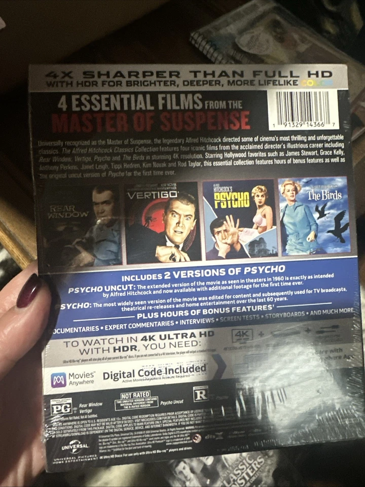 The Alfred Hitchcock Classics Collection [4K Ultra HD + Blu-ray + Digital] - Image 2 of 2