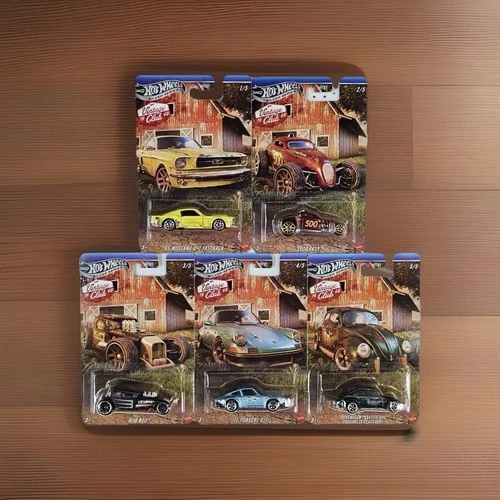 🔥🔥2026 🔥🔥HOT WHEELS COMPLETE SET OF 5 PCS VINTAGE CLUB HW SILVER SERIES 🔥🔥