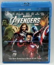 The Avengers Marvels Blu-ray Chris Evans Mark Ruffalo Free Shipping 2012
