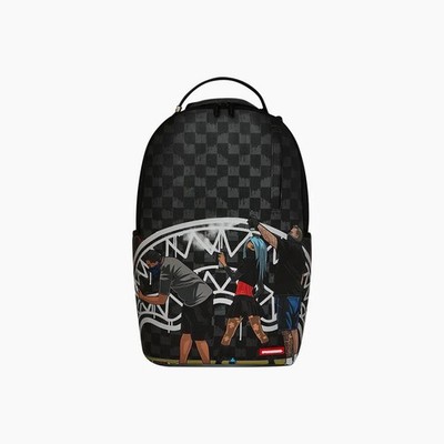 louis vuitton backpack shark Sprayground Sawtooth Sharks In Paris Monte Carlo  Mainland Skate & Surf The sliding back sleeve connects to hand luggage to free your hands Louis Vuitton Sprayground Shark Backpack