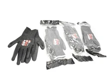 MCR Safety Cut Pro 92733PUL Cut A3 Abr 4 Black Work Gloves Lot 4 Pairs