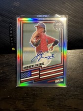 2026 Panini Stars and Stripes Prizm Andrew Jimenez #146 Signatures Auto