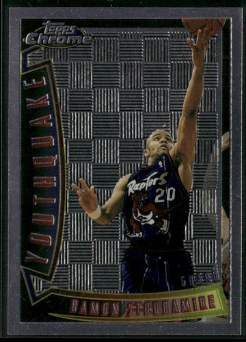 Damon Stoudamire #YQ4 1996 Topps Chrome Youthquake card
