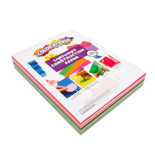 Lightweight Construction Paper Pack, 10 Colors, 300 Sheets 9" X 12", Includes